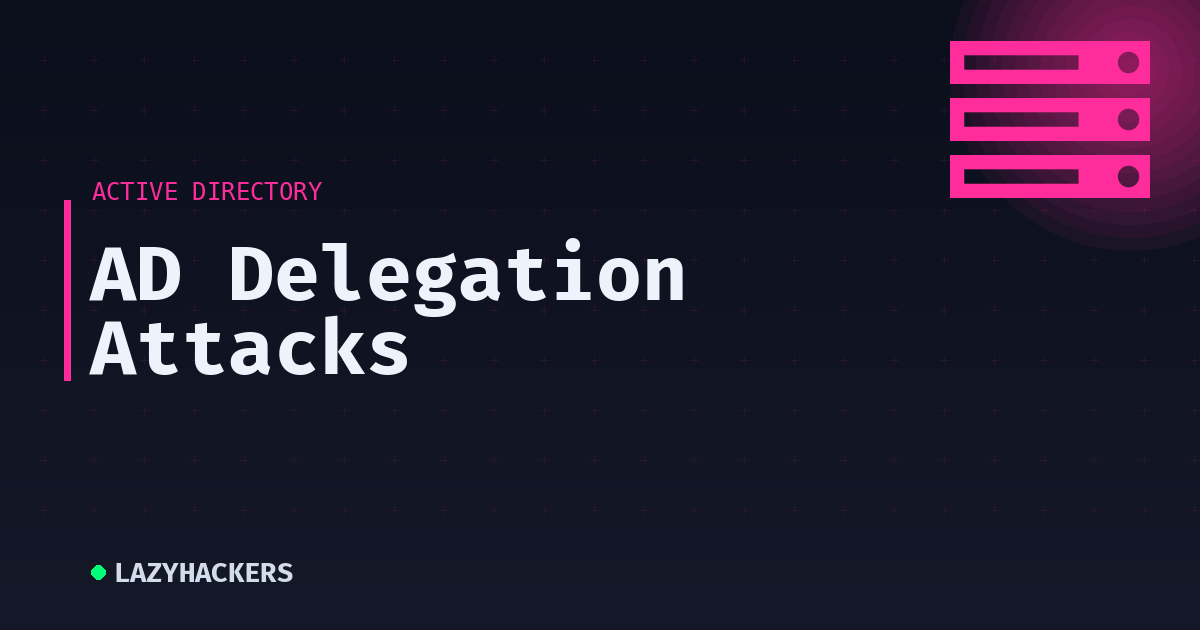 AD Delegation Attacks