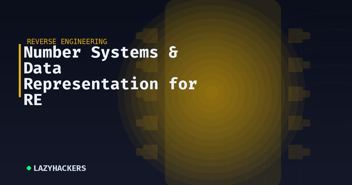 Number Systems & Data Representation for RE