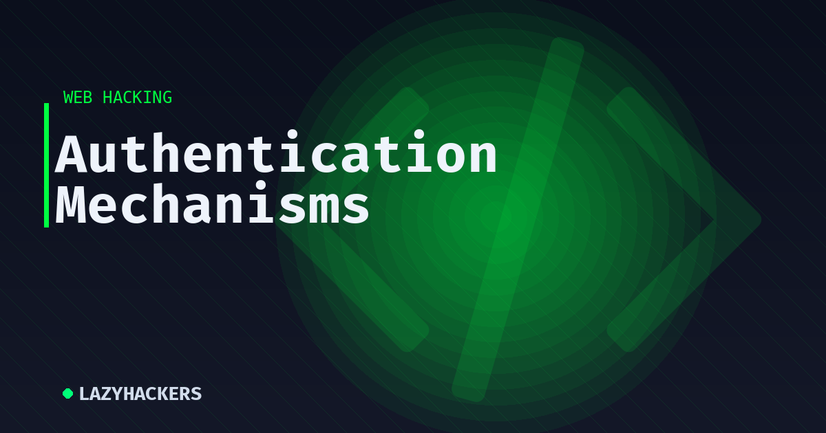 Authentication Mechanisms