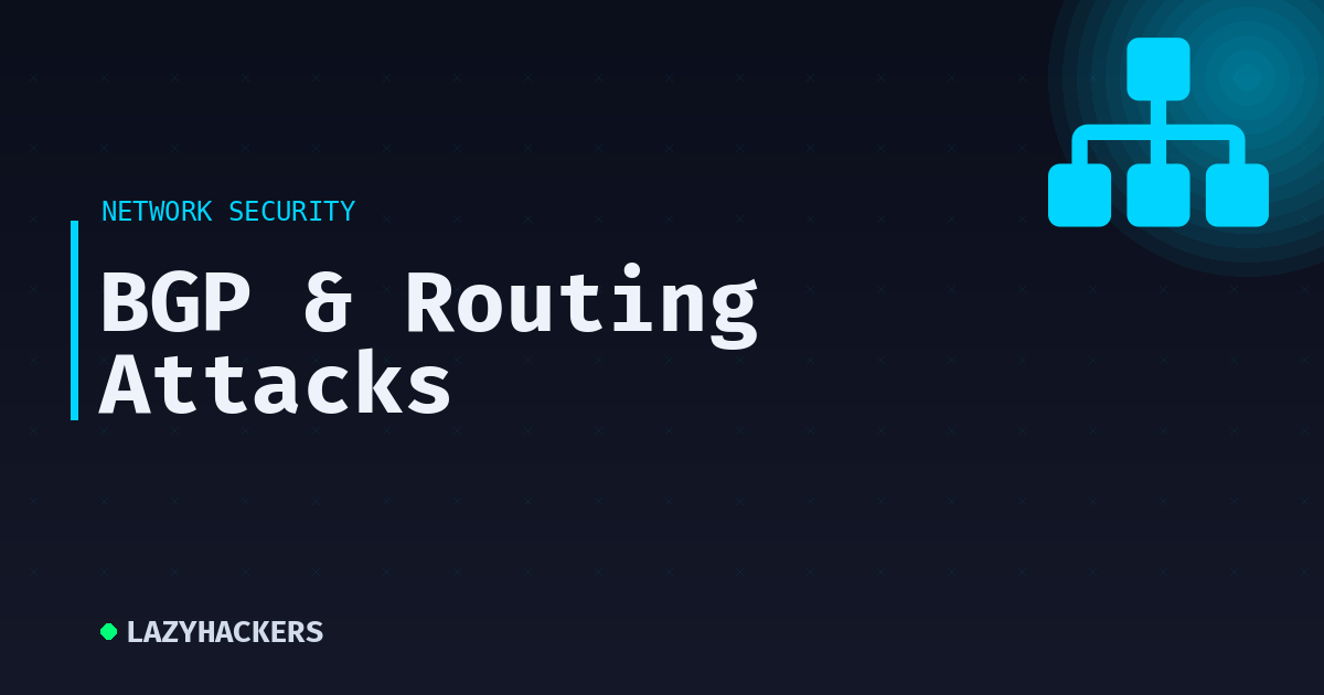 BGP & Routing Attacks