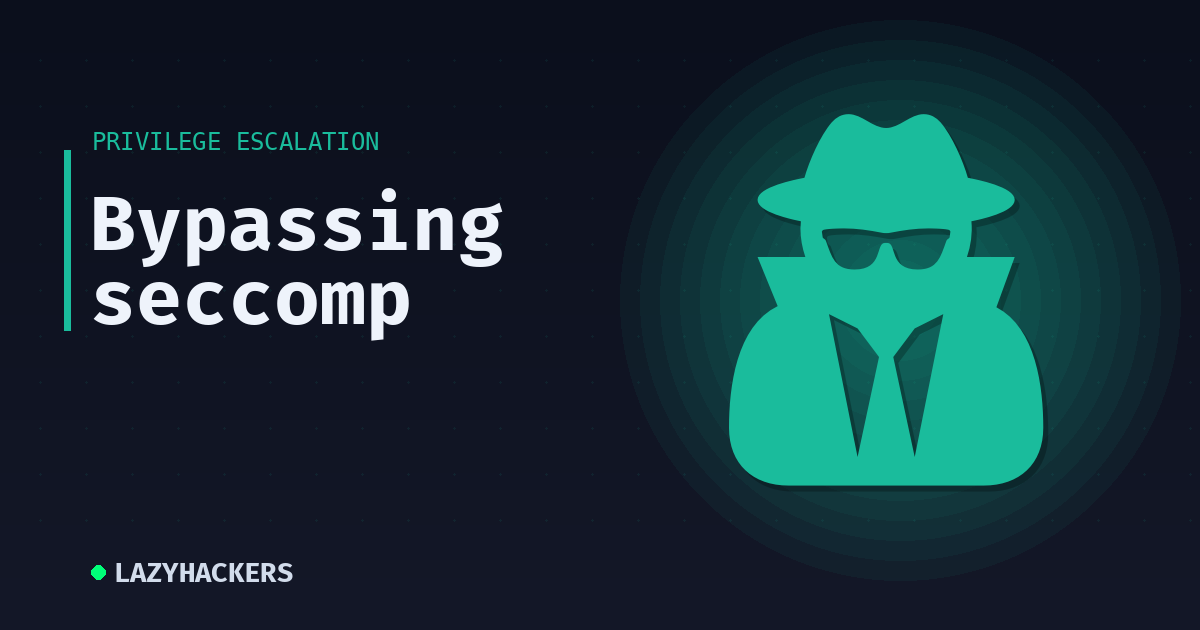 Bypassing seccomp