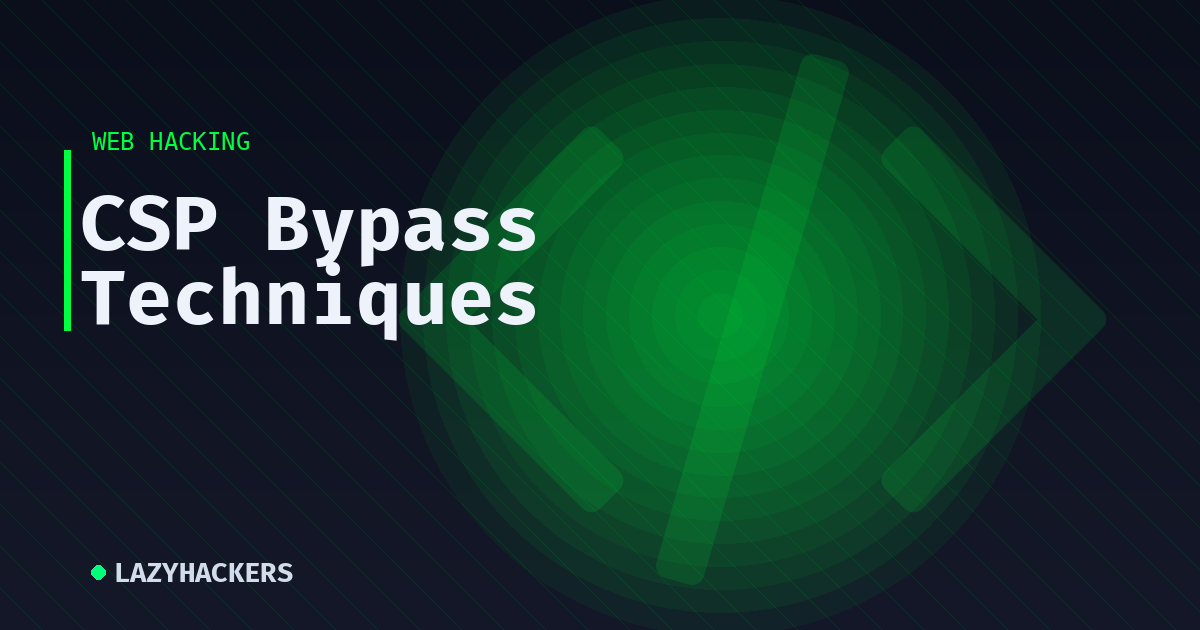 CSP Bypass Techniques