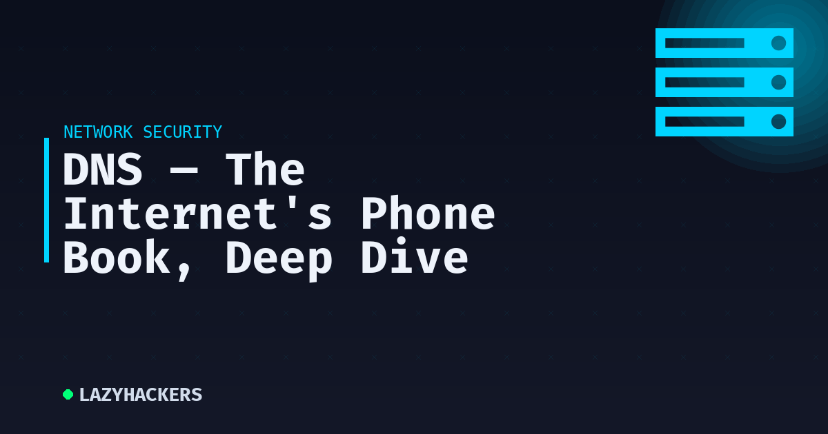 DNS — The Internet's Phone Book, Deep Dive