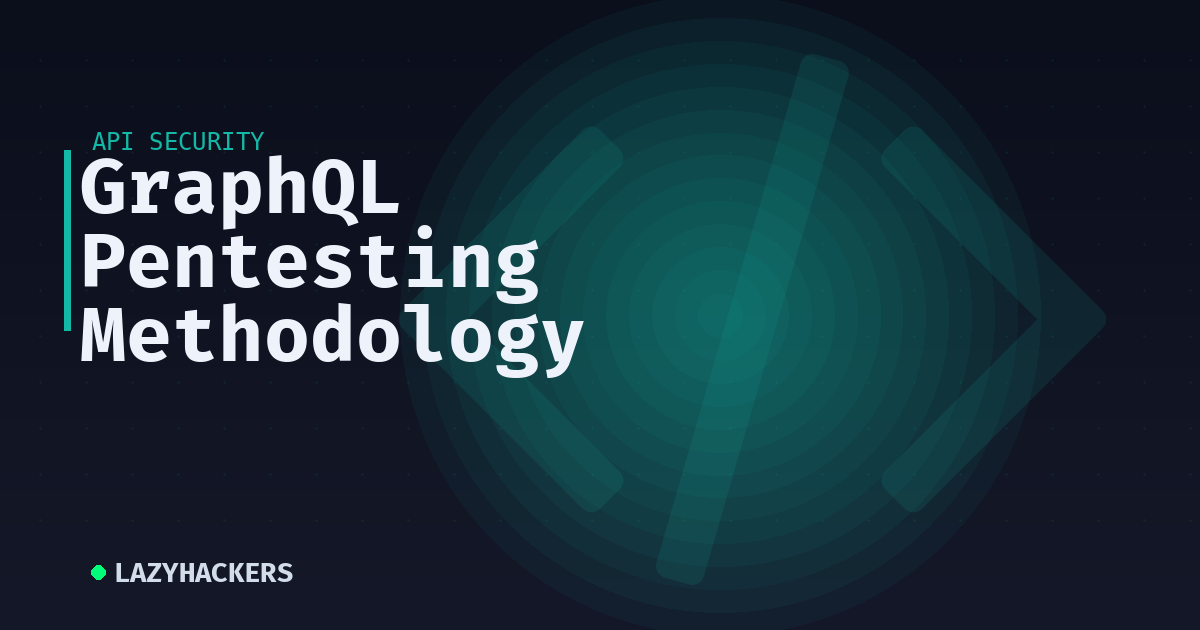 GraphQL Pentesting Methodology