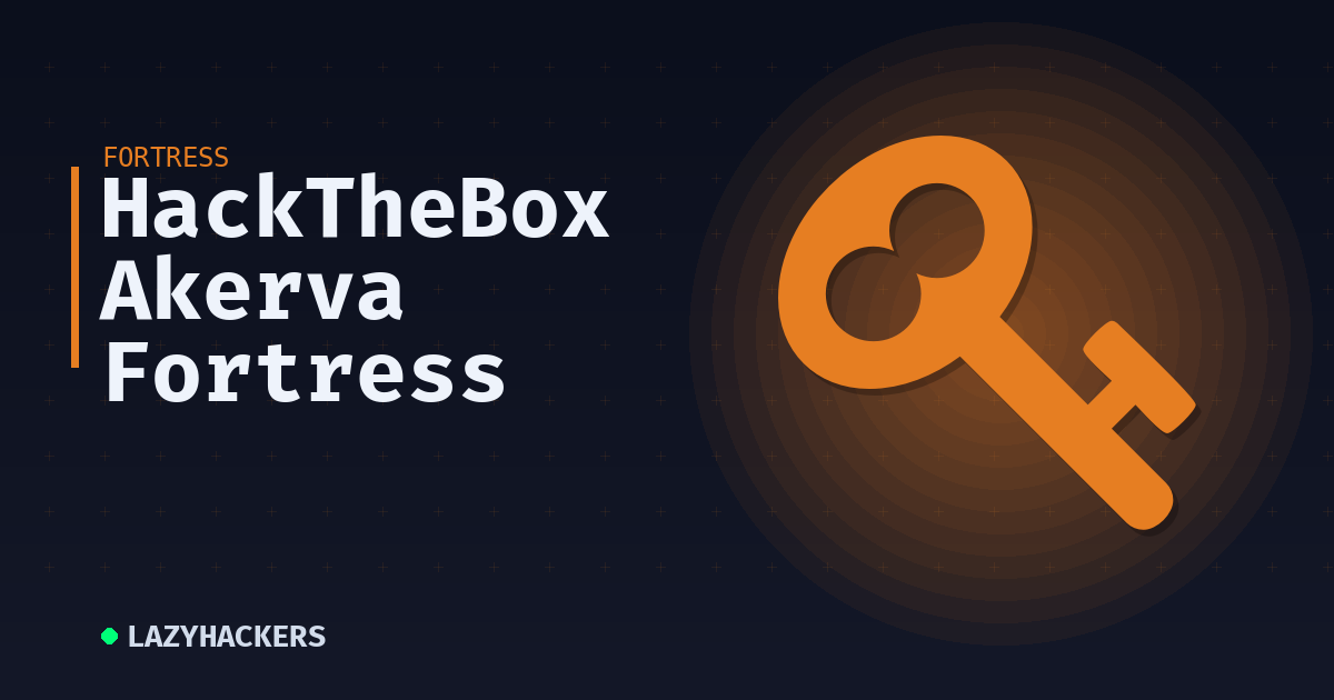 HackTheBox Akerva Fortress