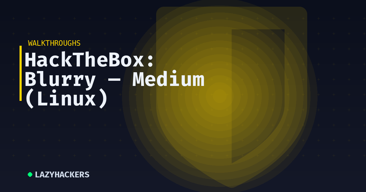 HackTheBox: Blurry — Medium (Linux)