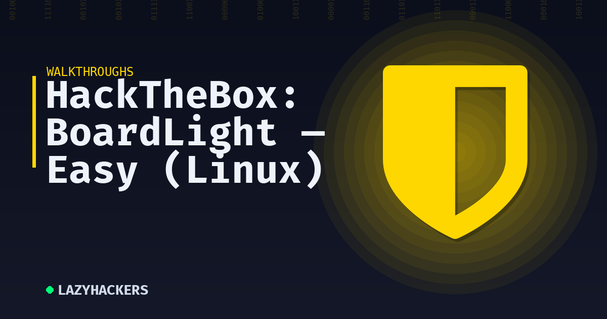 HackTheBox: BoardLight — Easy (Linux)