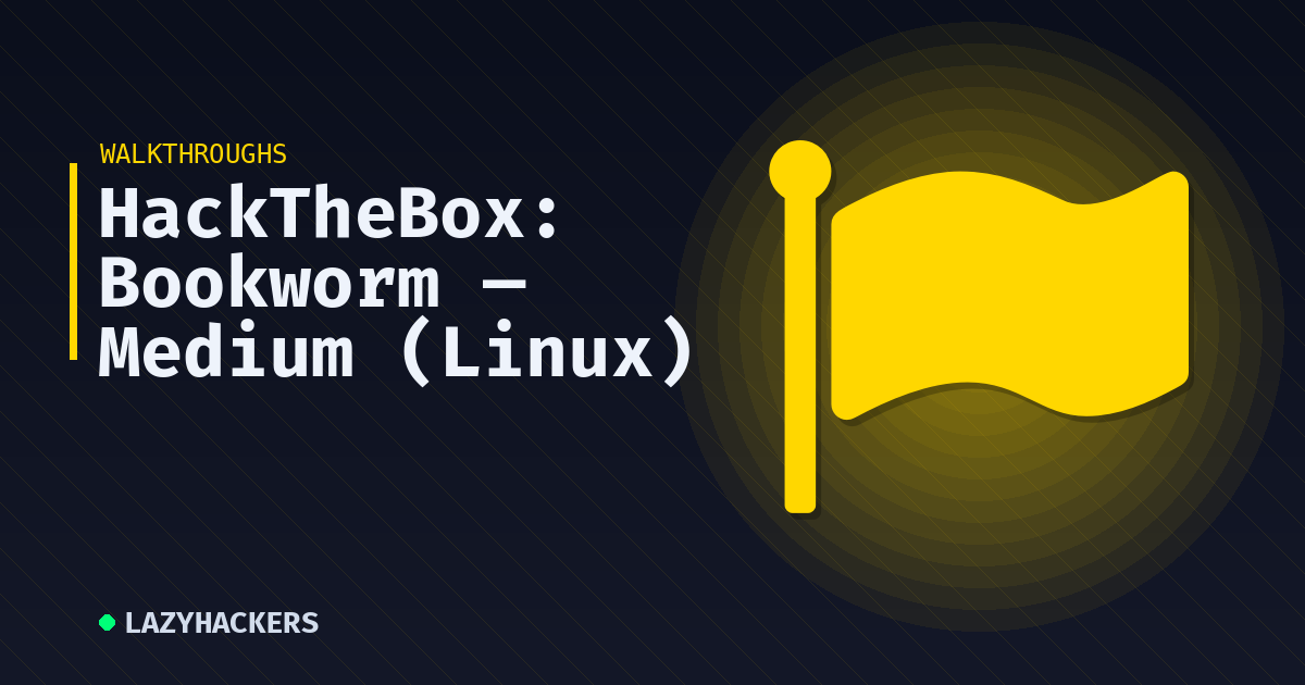 HackTheBox: Bookworm — Medium (Linux)