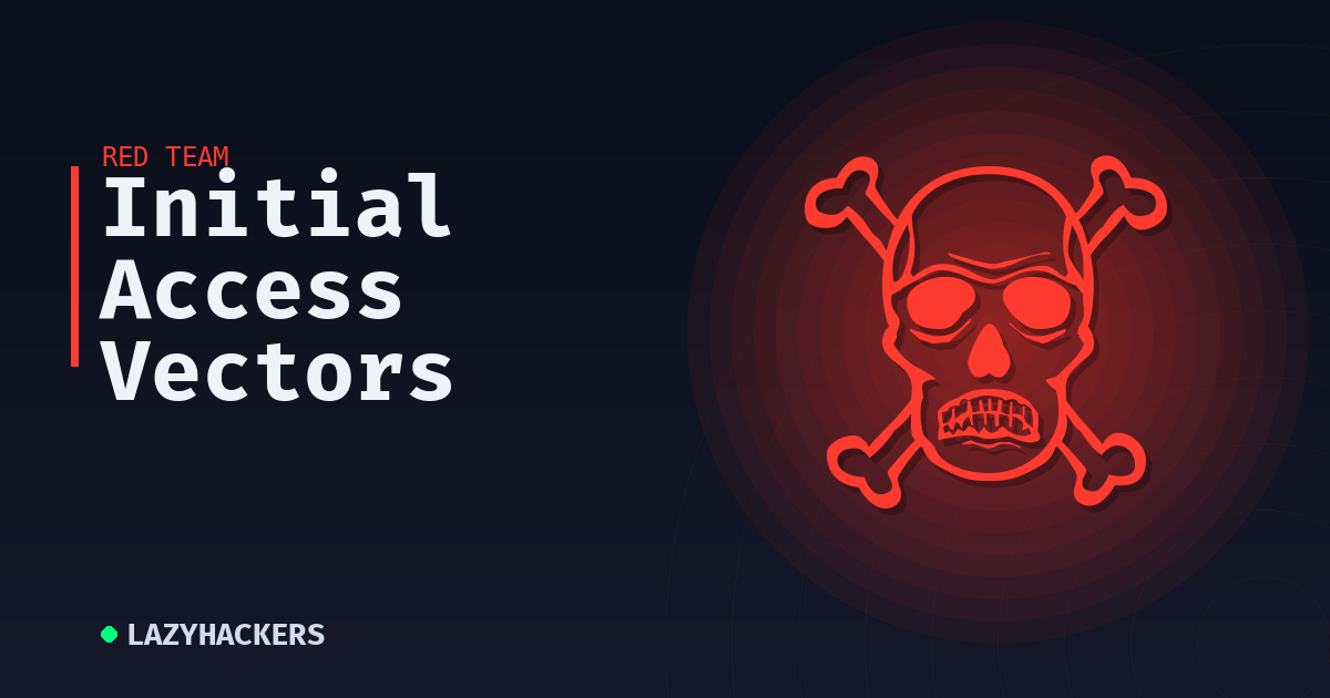 Initial Access Vectors