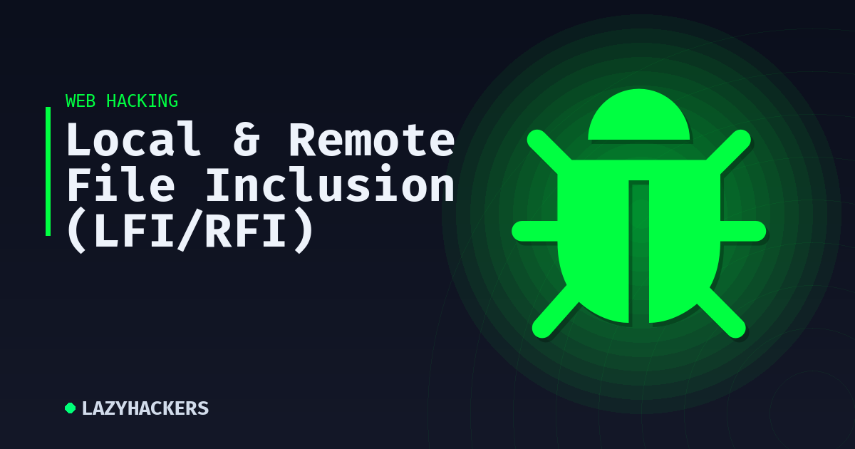 Local & Remote File Inclusion (LFI/RFI)
