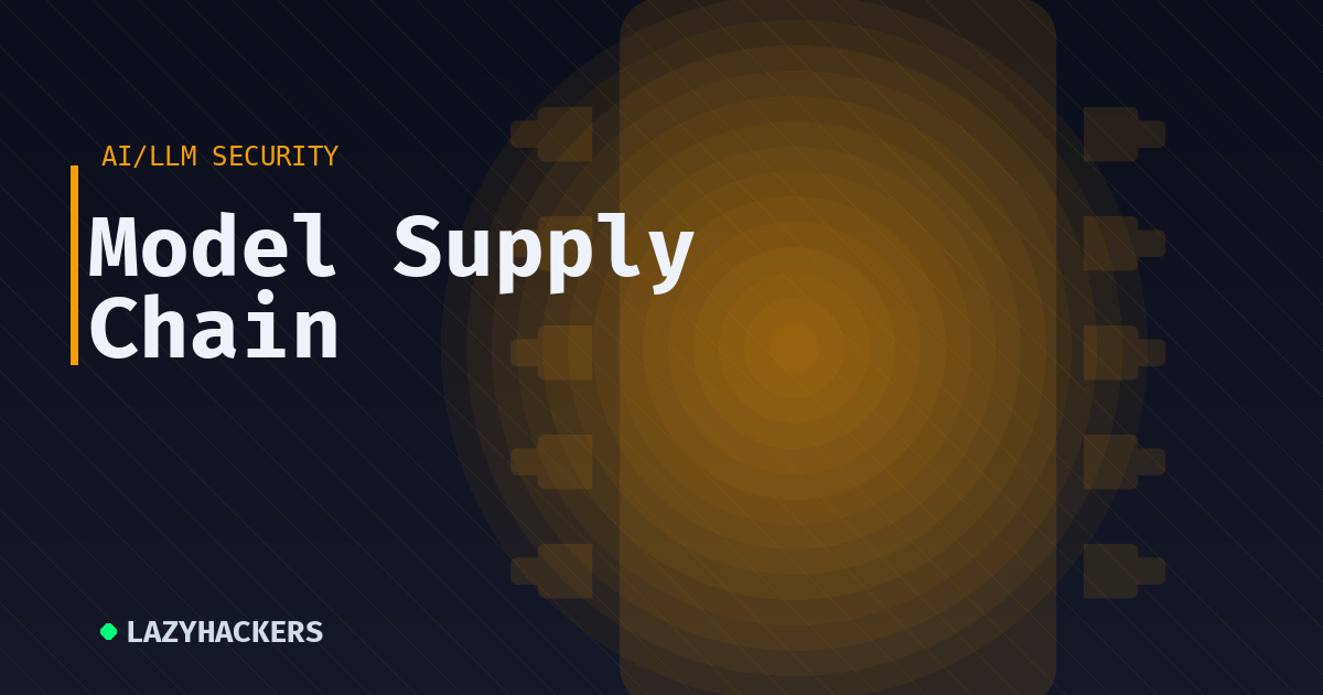 Model Supply Chain