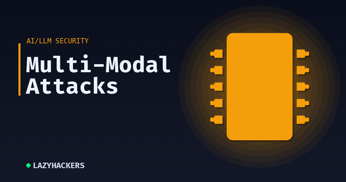 Multi-Modal Attacks