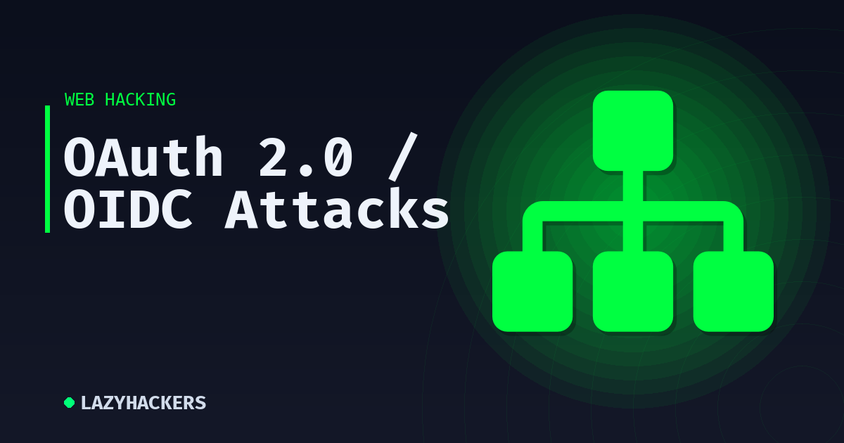 OAuth 2.0 / OIDC Attacks