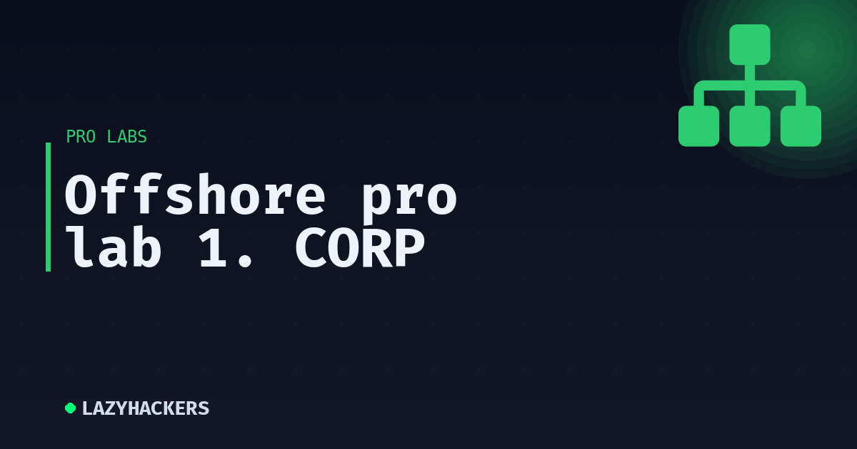 Offshore pro lab 1. CORP