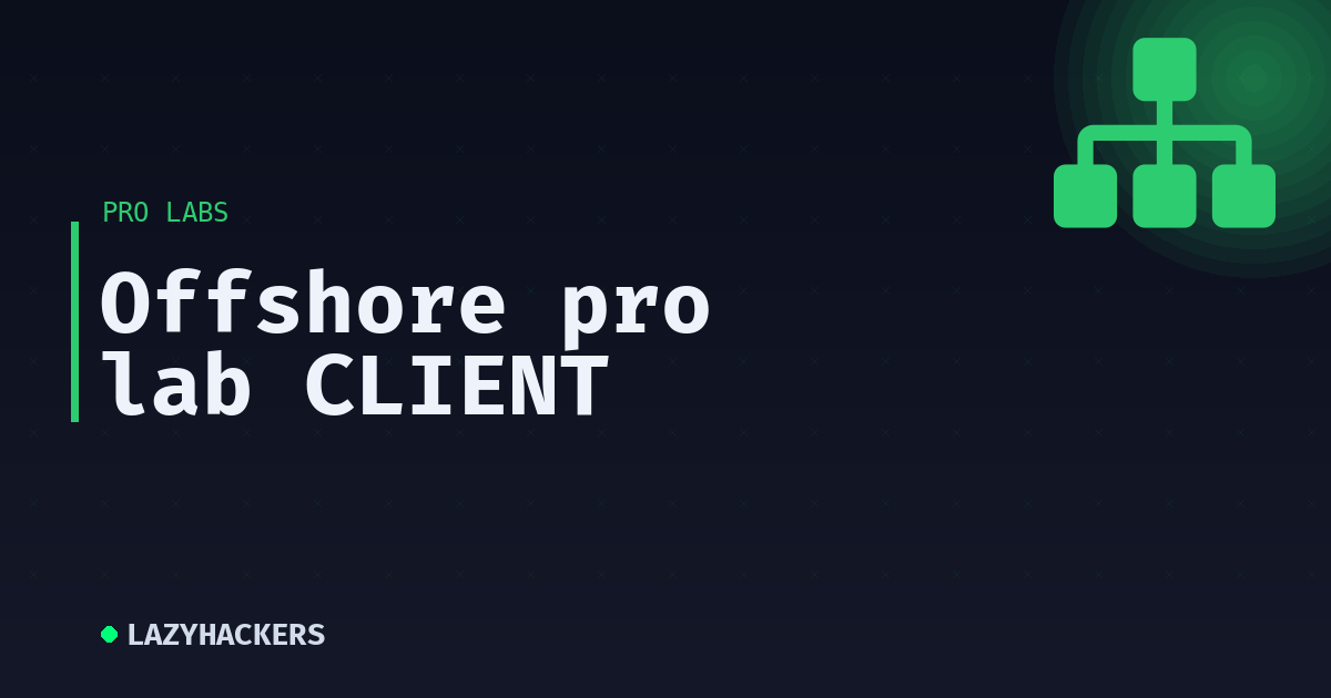 Offshore pro lab CLIENT
