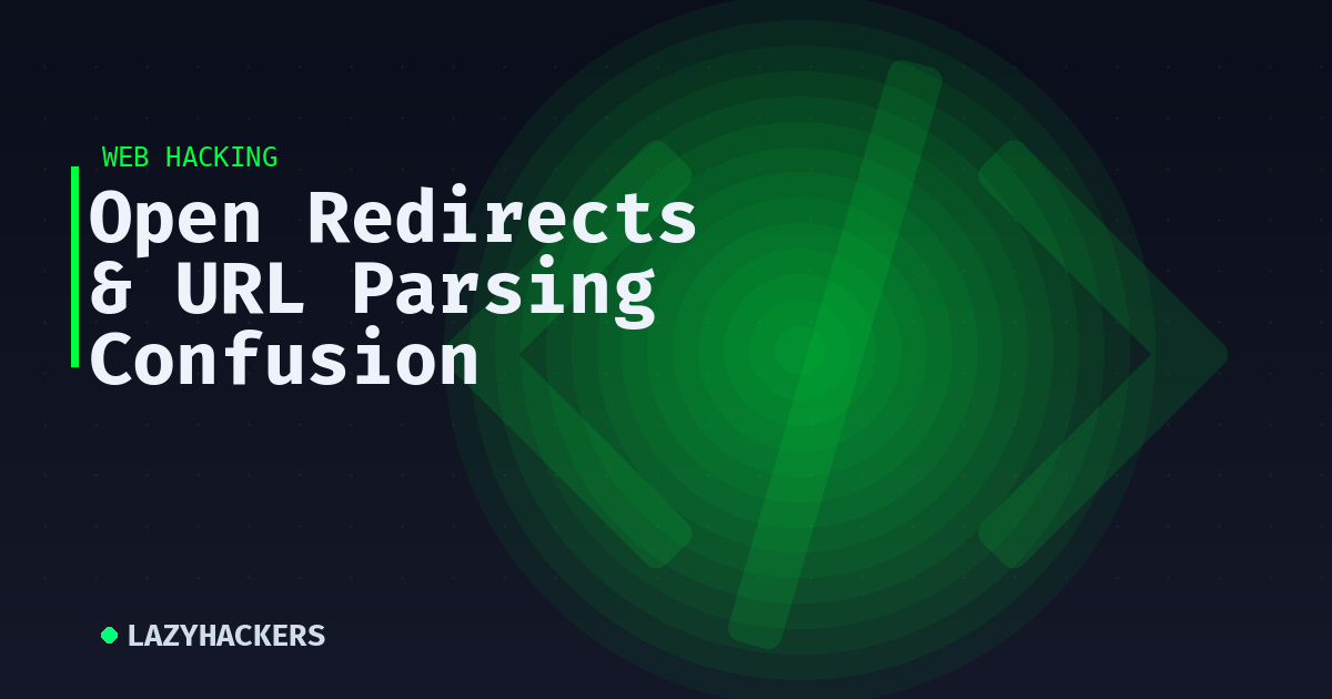 Open Redirects & URL Parsing Confusion