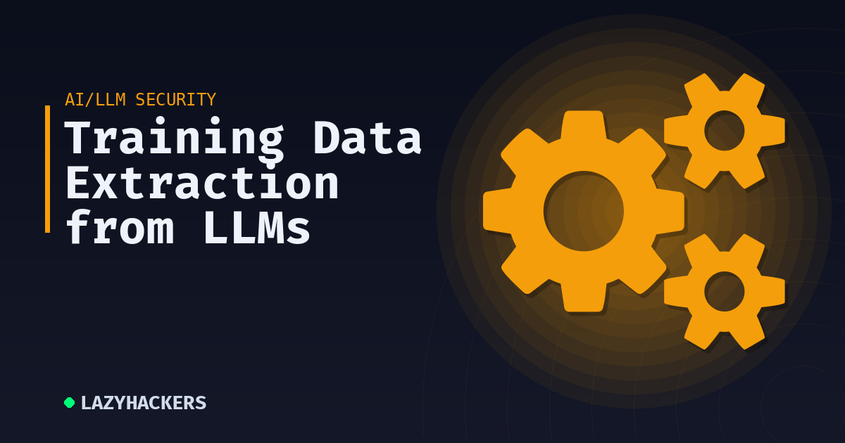 Training Data Extraction from LLMs