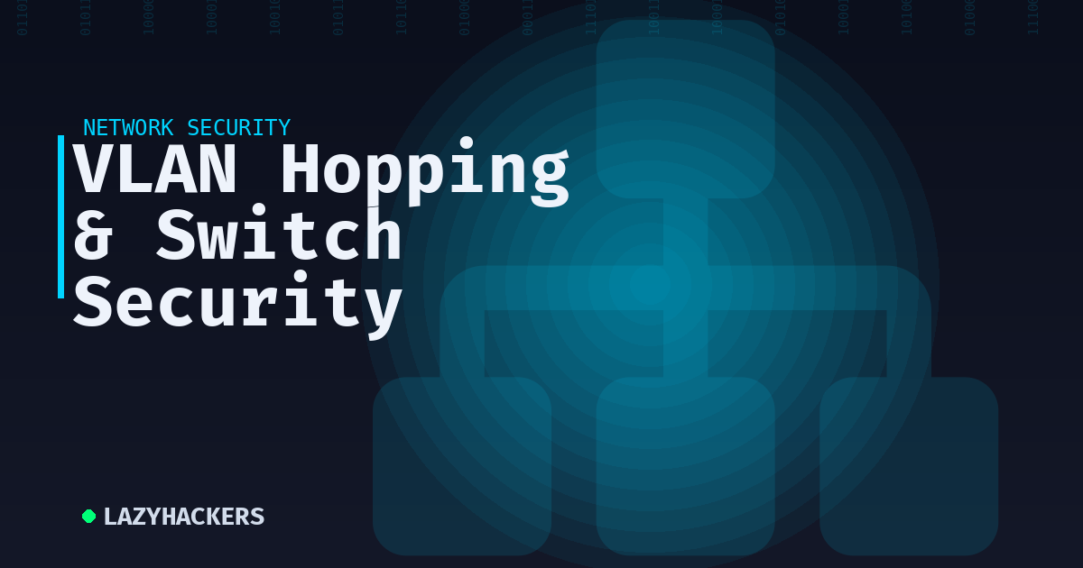 VLAN Hopping & Switch Security