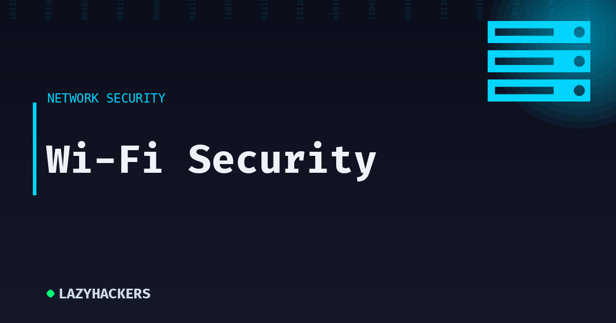 Wi-Fi Security